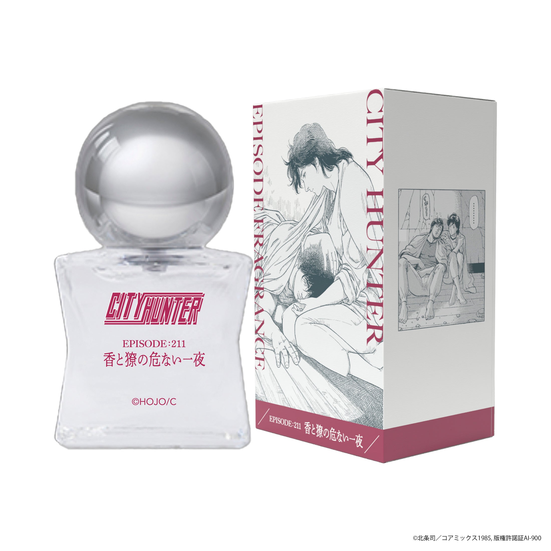 シティーハンター』40周年を記念した香水、ディフューザーが登場