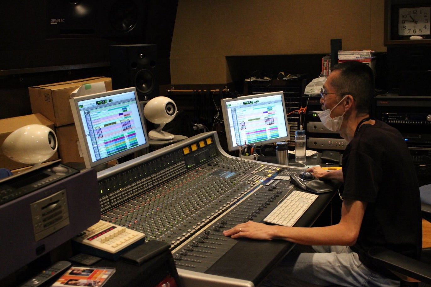 レコーディングの様子