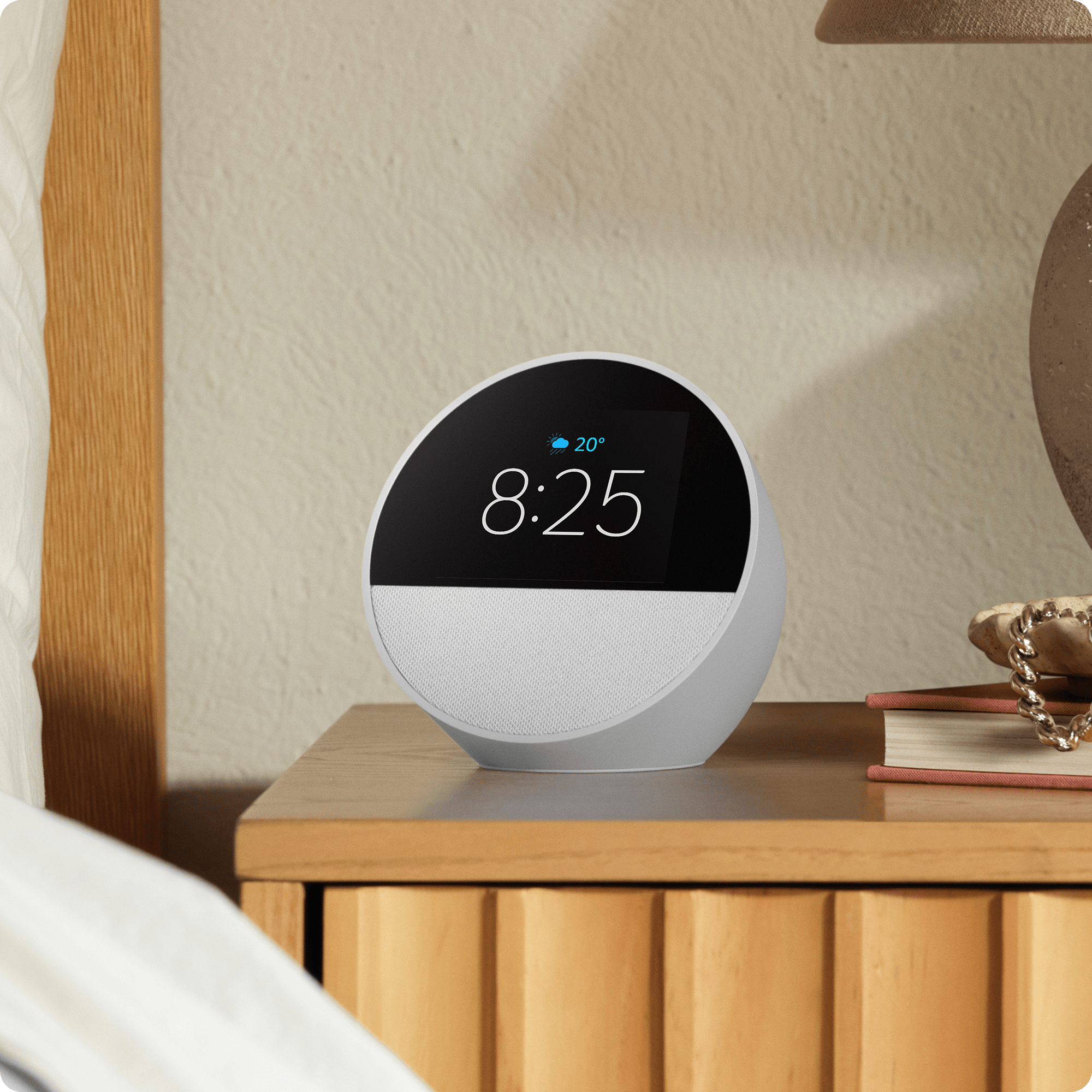 Amazon、Alexa搭載スマートアラームクロック「Echo Spot（2024年発売