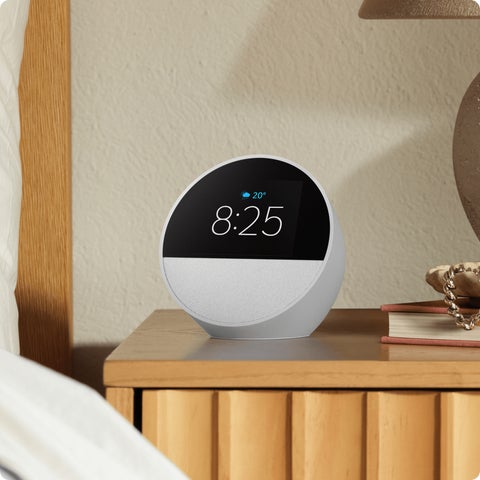 Amazon、Alexa搭載スマートアラームクロック「Echo Spot(2024年発売 Amazon、Alexa搭載スマートアラームクロック「Echo Spot(2024年発売