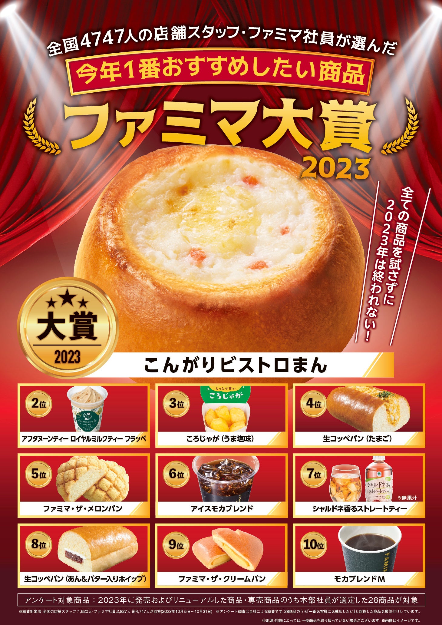 これを知らずに年越しできない！？「ファミマ大賞2023」発表！全国の