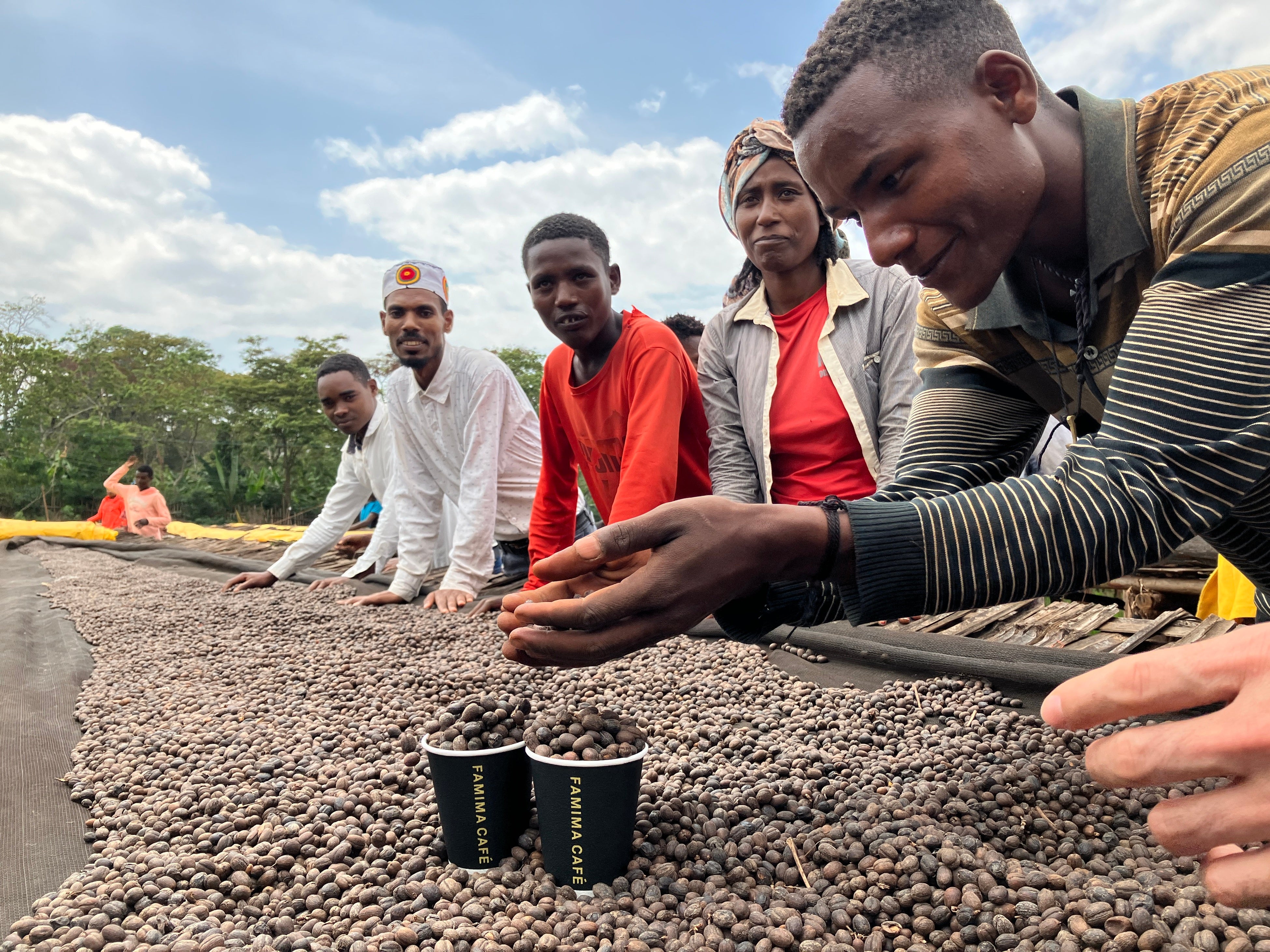 FAMIMA CAFÉ」コーヒー生産国への支援活動を開始「モカブレンド」の