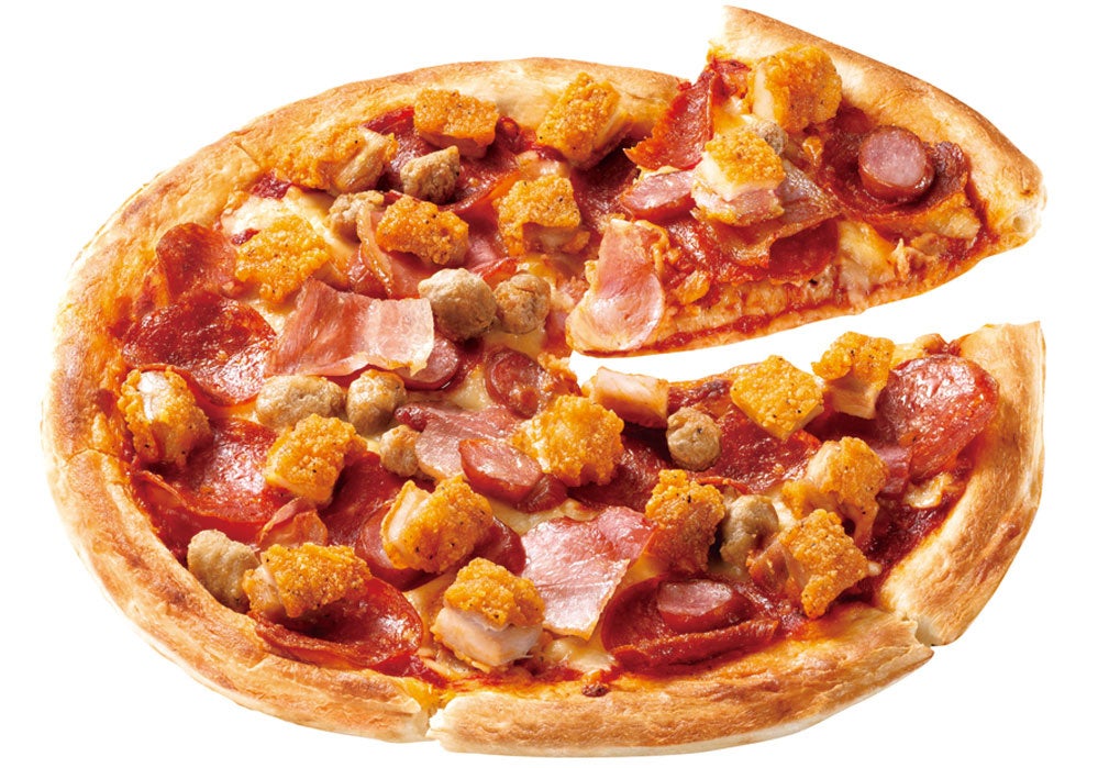 ファイブミートピザ（4種のミート&ファミチキ）