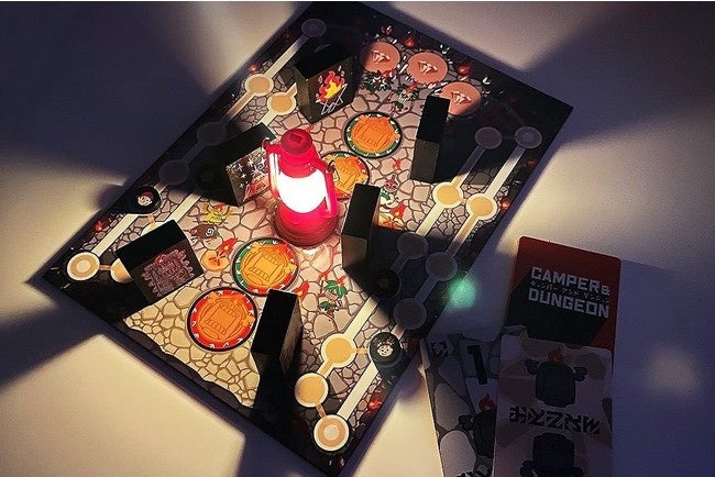 暗闇専用ボードゲーム「キャンパーアンドダンジョン」