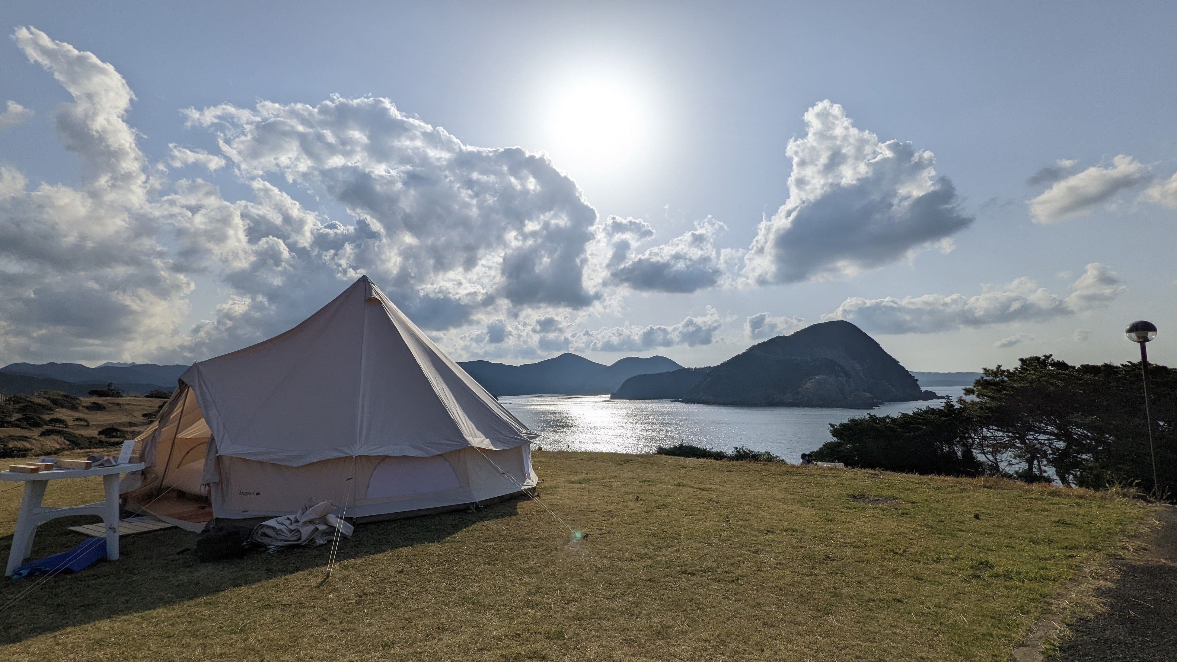魚津ヶ崎公園キャンプ場