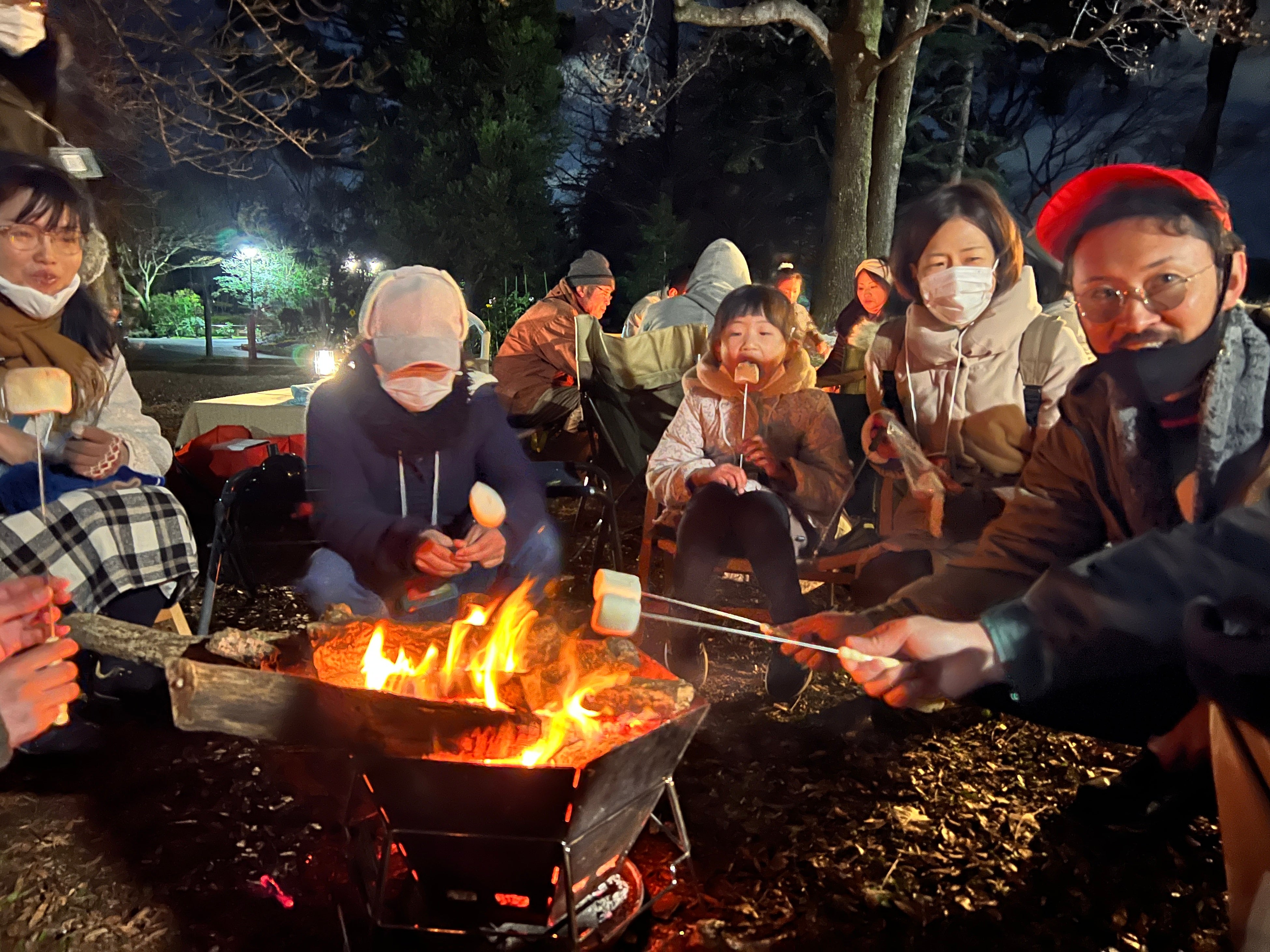 クリスマスのイベントの様子