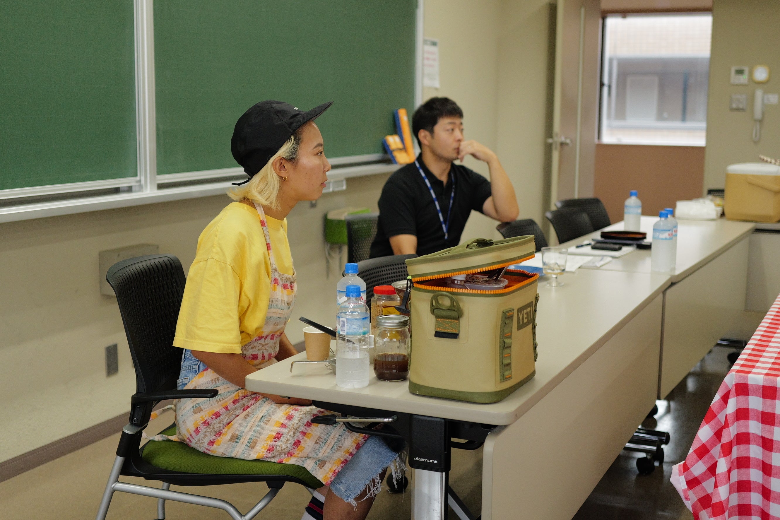 第一回試食会の様子