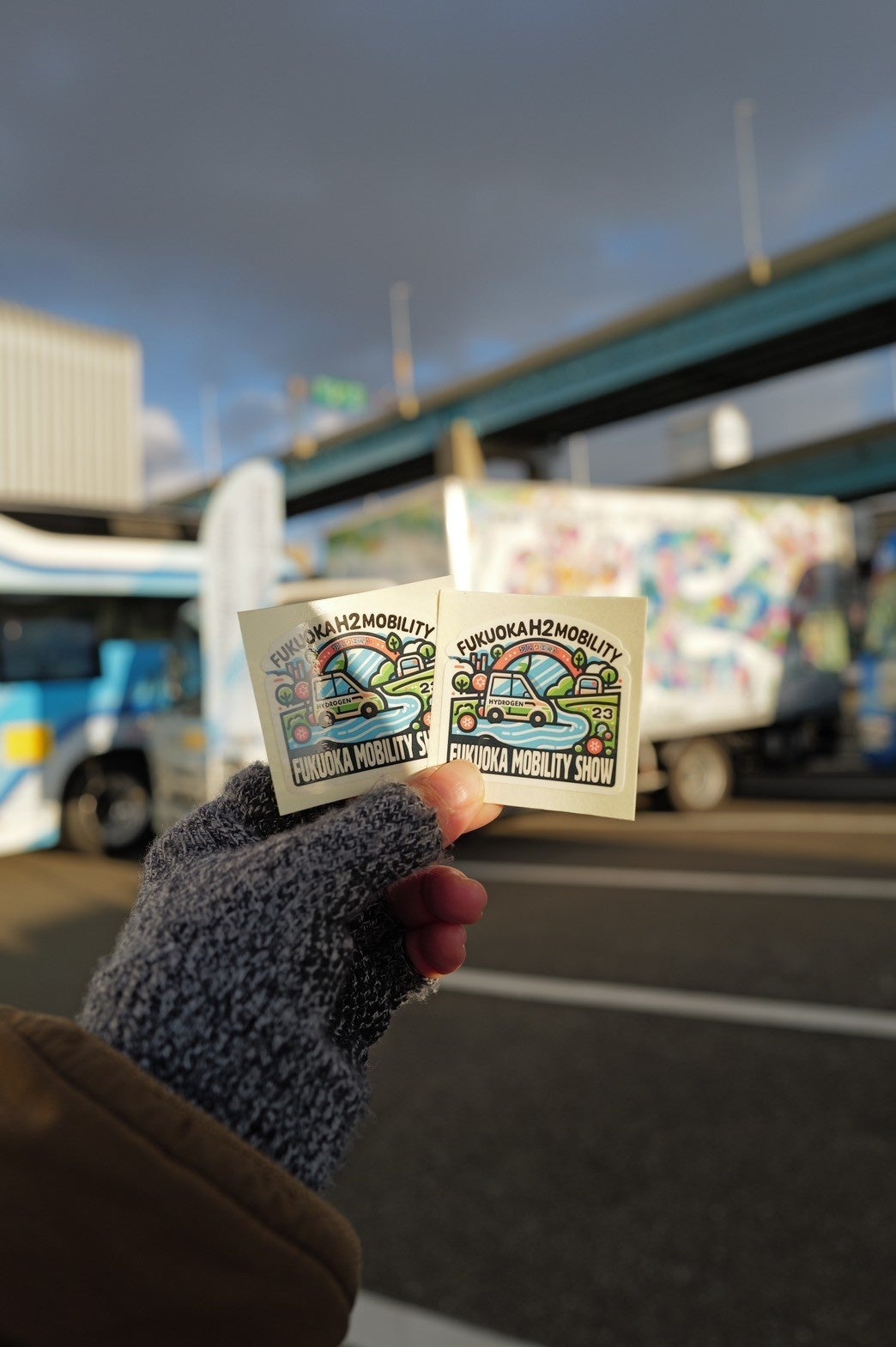 福岡モビリティーショー特別版：アルクエスト参加者全員にオリジナルステッカーをプレゼント