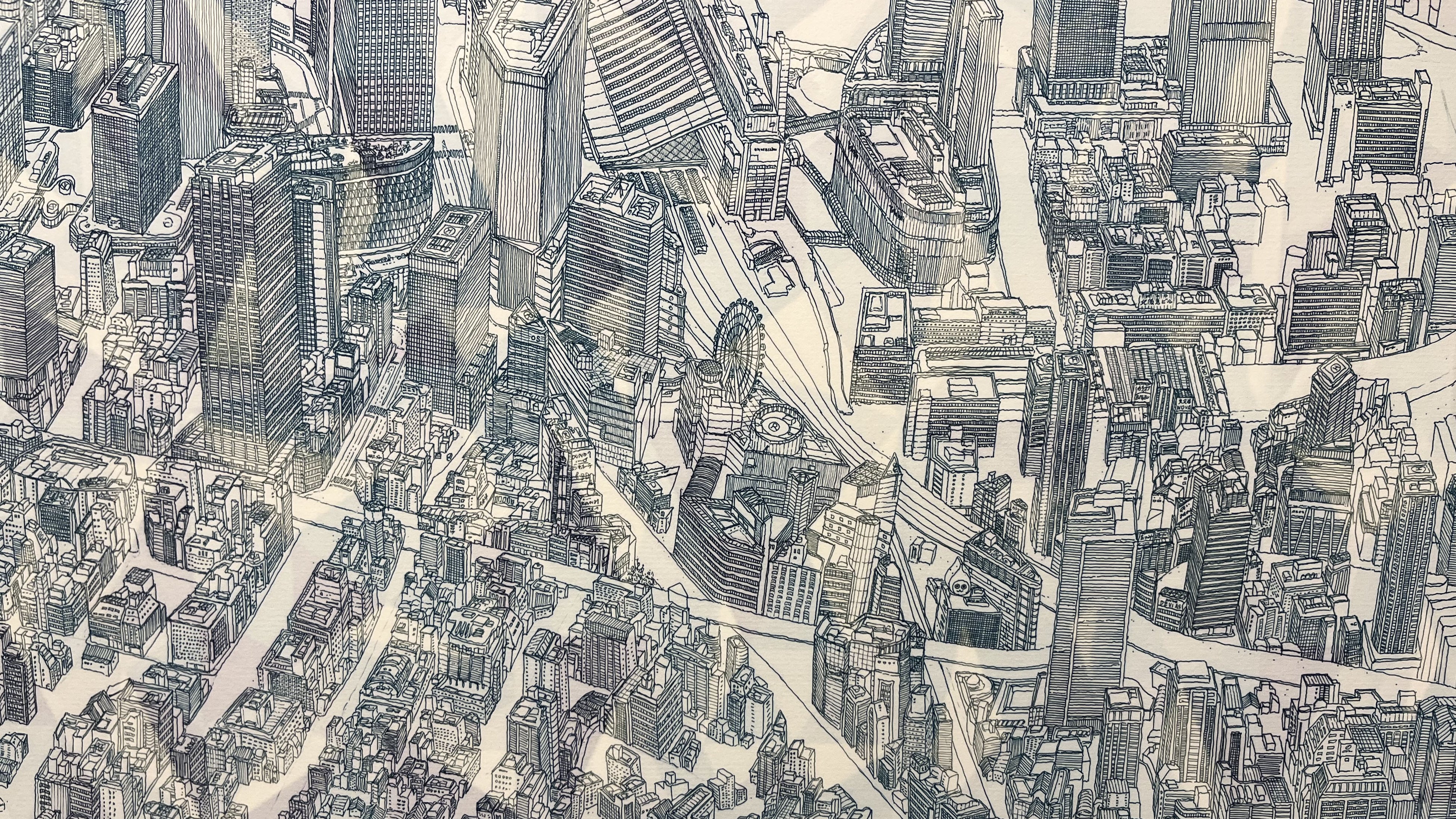大阪の街を、客室から感じる。「HOTEL GEOMETIQ Osaka Umeda, an Ascend Collection Hotel」の客室アートをプロデュース