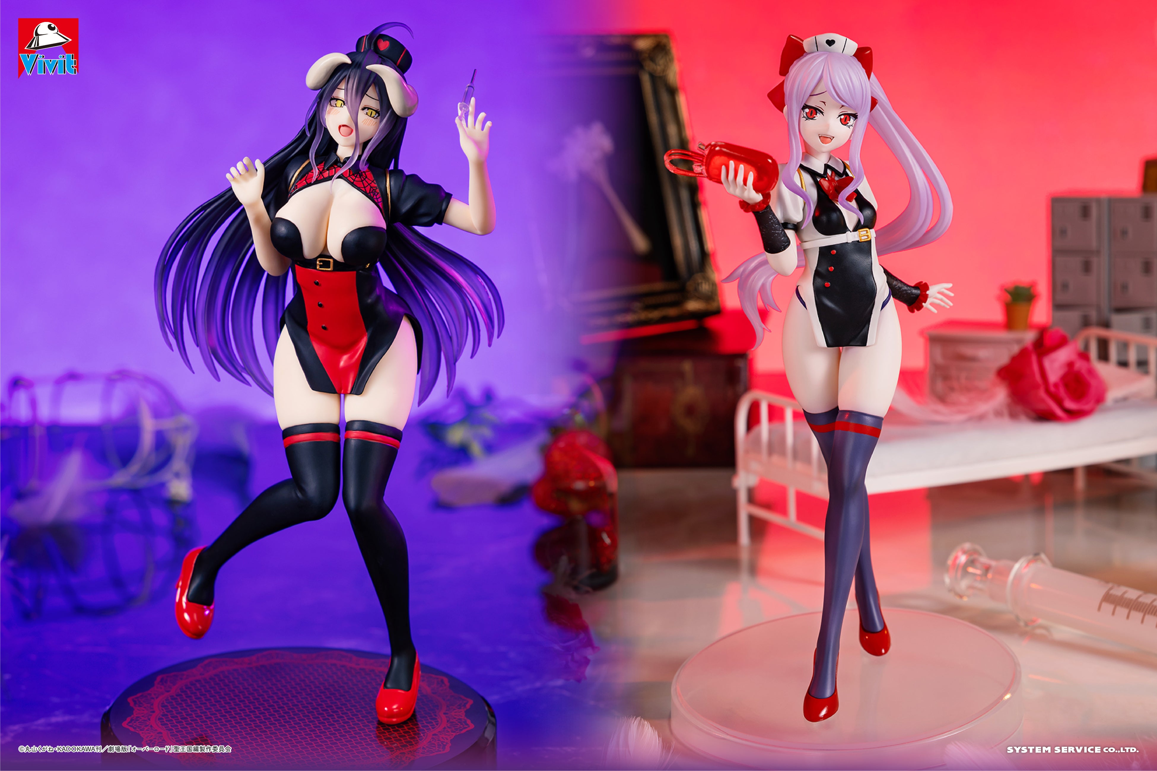 システムサービス「Vivitフィギュア」より「オーバーロード アルベド