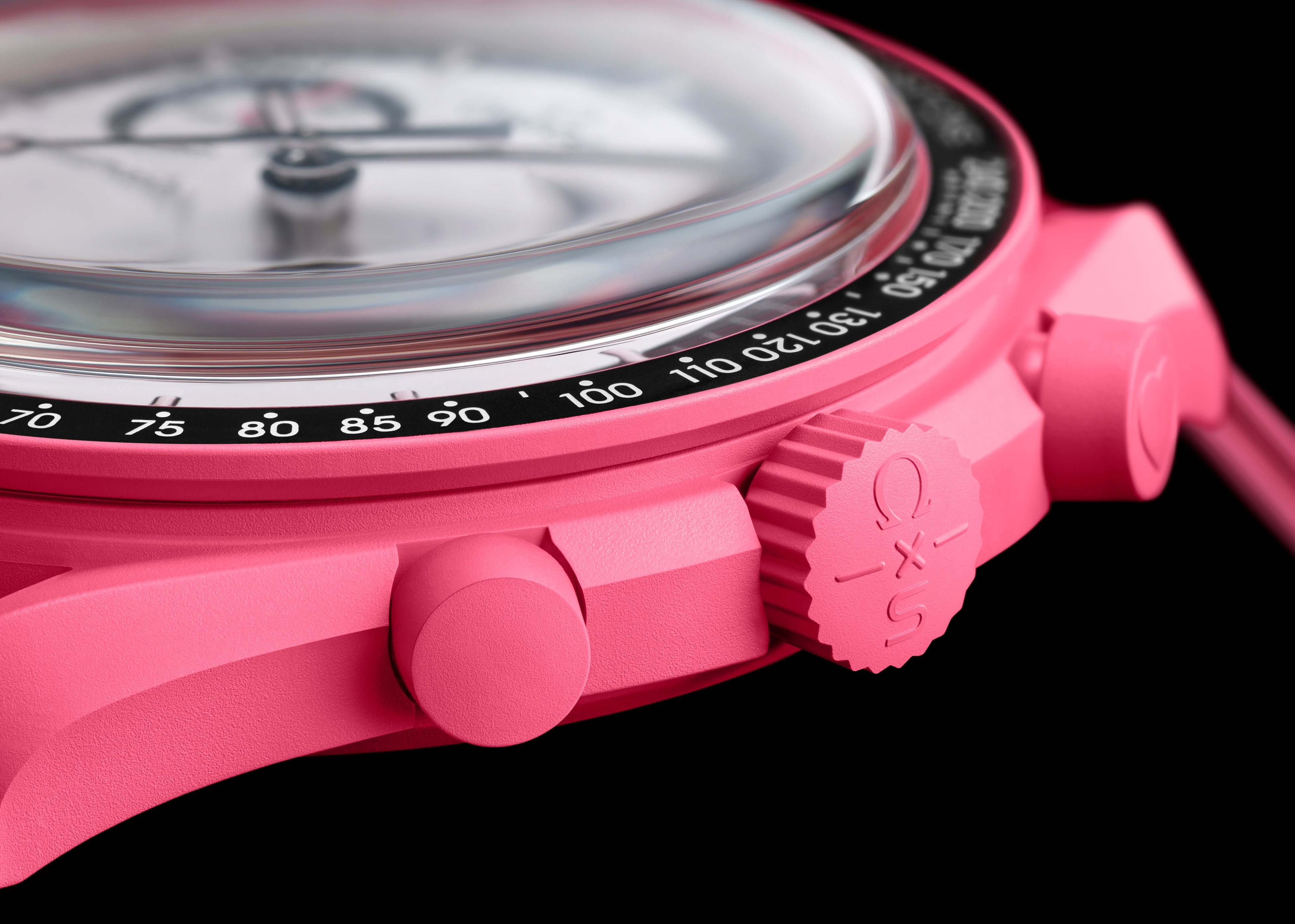 Swatch】 OMEGA×Swatch 『MISSION TO THE PINK MOONPHASE』が 4