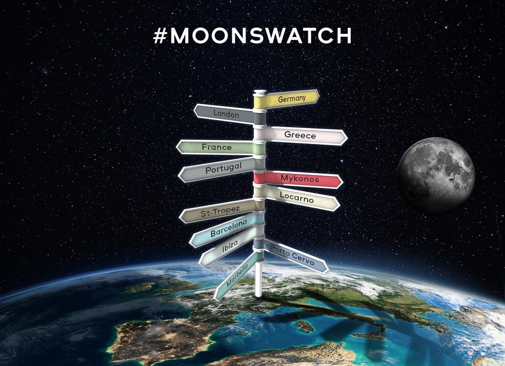 MoonSwatchツアーが紅葉の美しい谷川岳(群馬)へ。10月24日(土)から25日(日)、期間限定で開催。