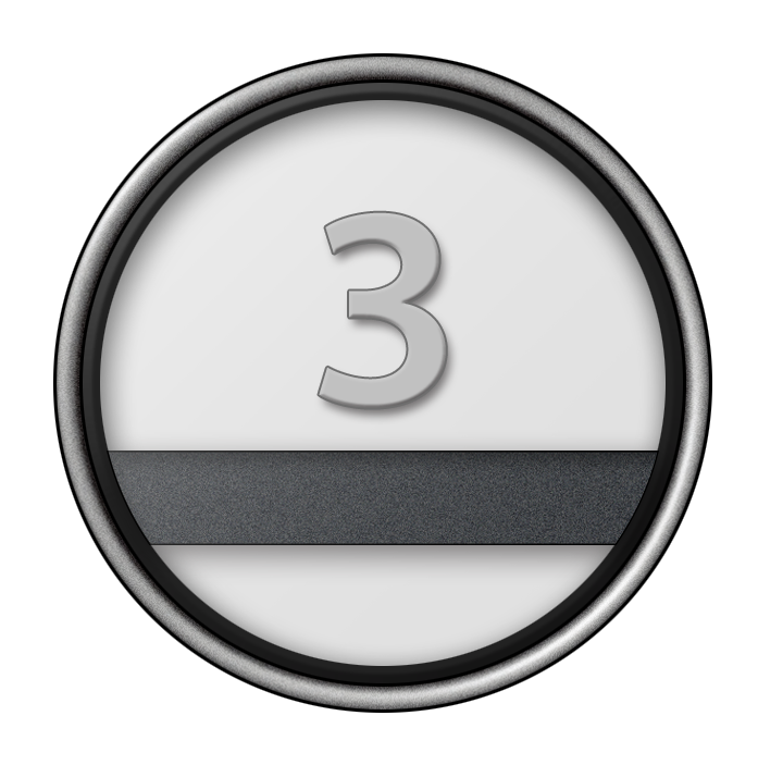 フラット型クリアボタン