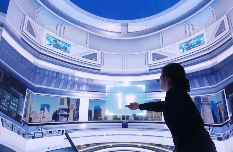 下降時は癒やしをテーマとした空間を演出