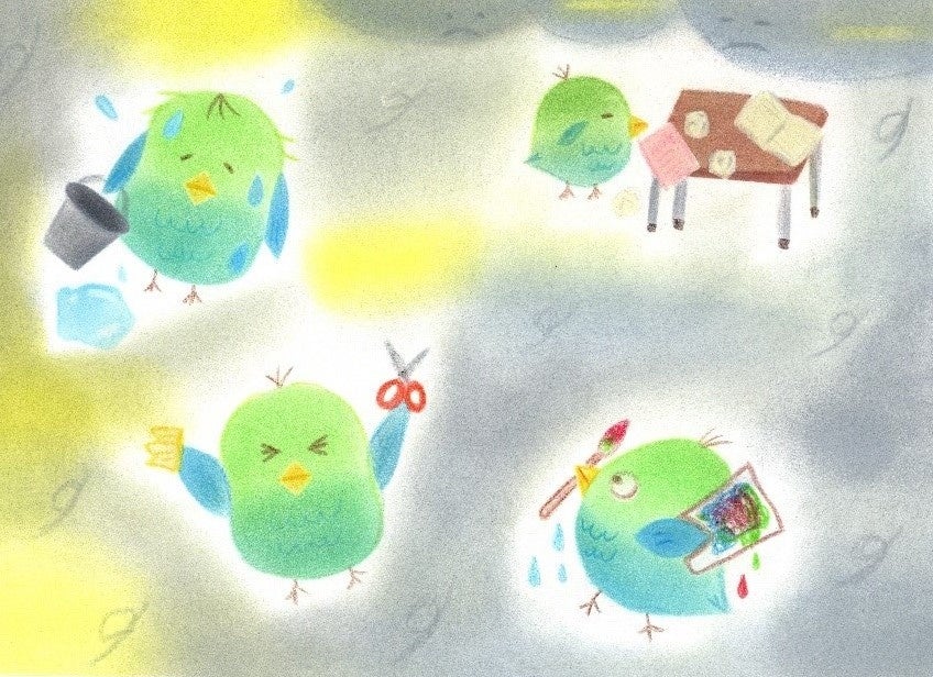 「いいことなんか　一つもない」イラスト