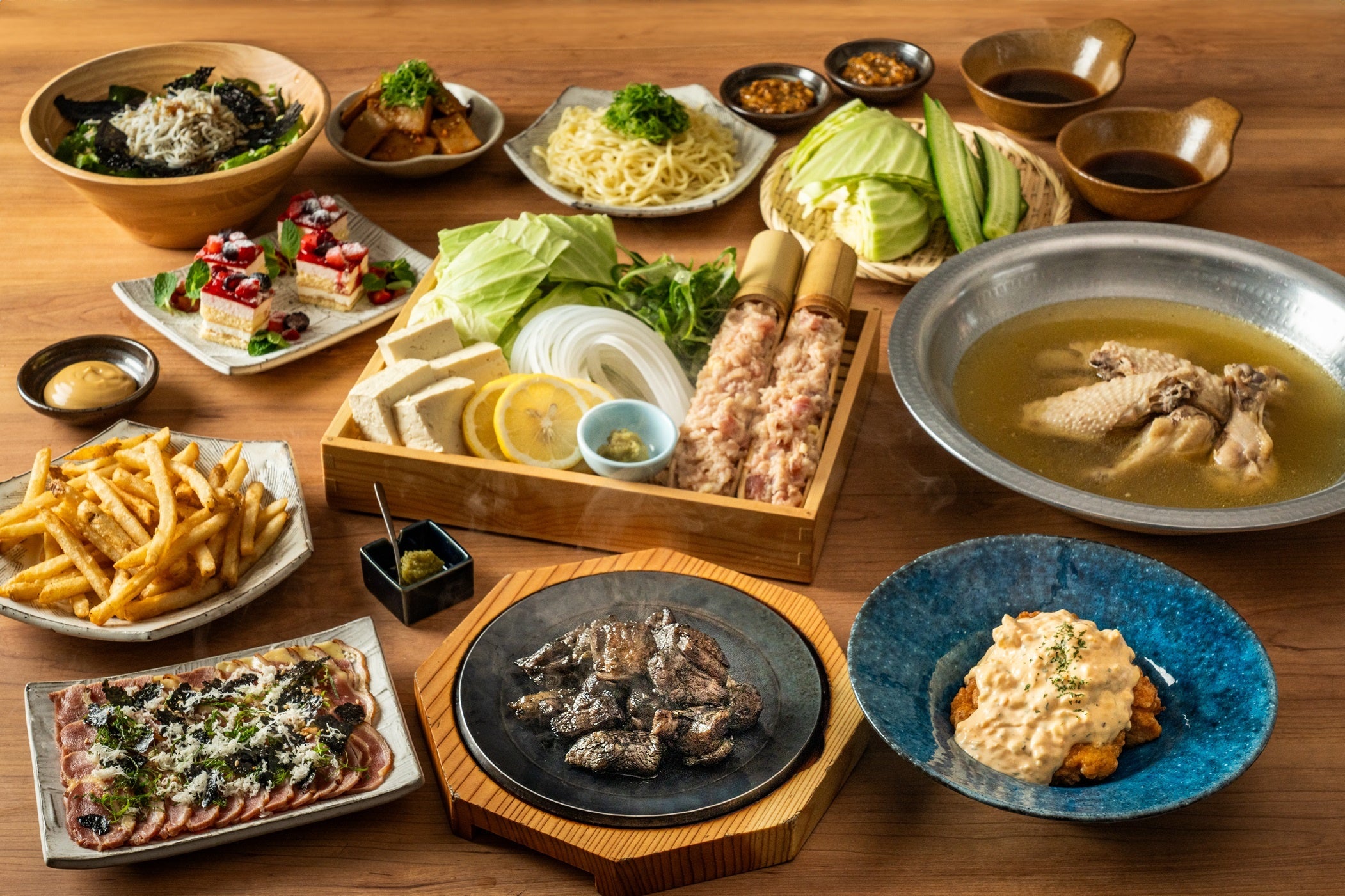 塚田の水炊き堪能コース