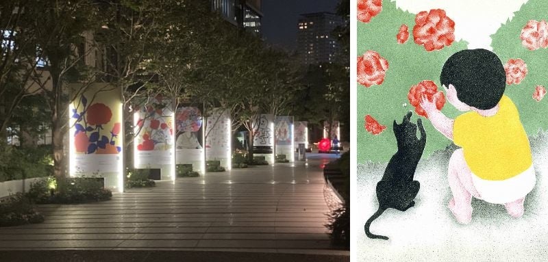 KIOI ROSE EXHIBITION（過去開催の様子）KIOI ROSE EXHIBITIONイラスト 一例