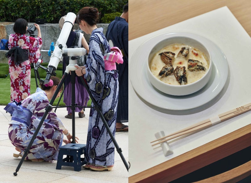 天体観望イベント「KIOI STARS星空の集い。」（過去の様子）、KIOI STAR MENU（一部）