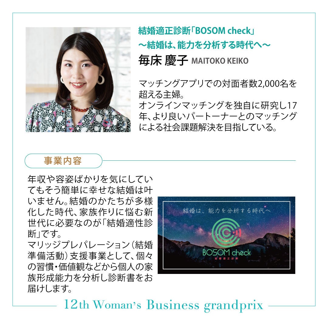 ファイナリスト毎床慶子