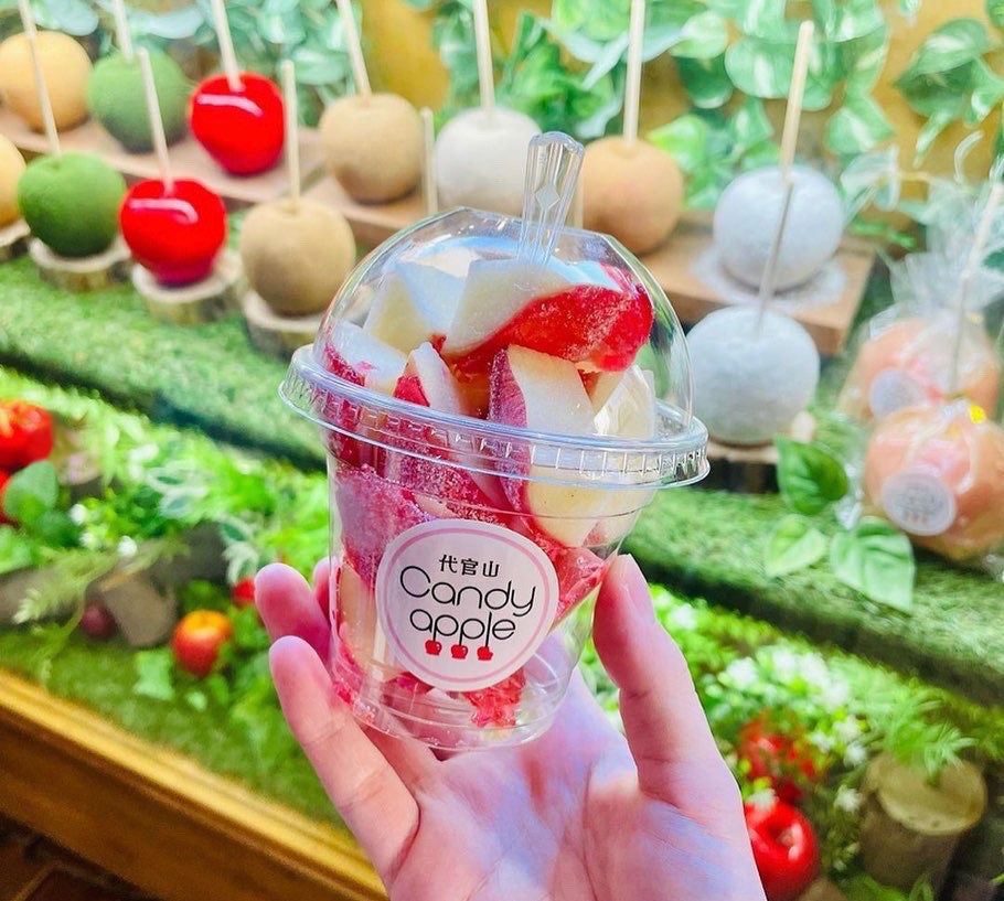 愛知初の常設店舗】東京で行列のりんご飴専門店「代官⼭Candy apple