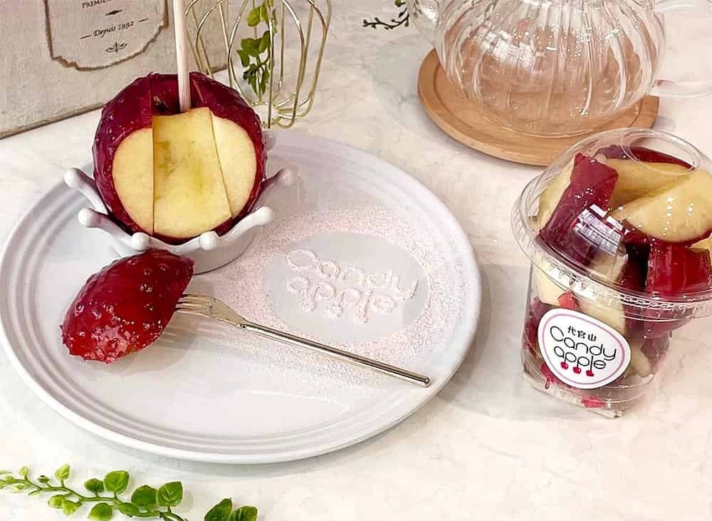 日本最大級の海老名サービスエリアに初出店】りんご飴専門店