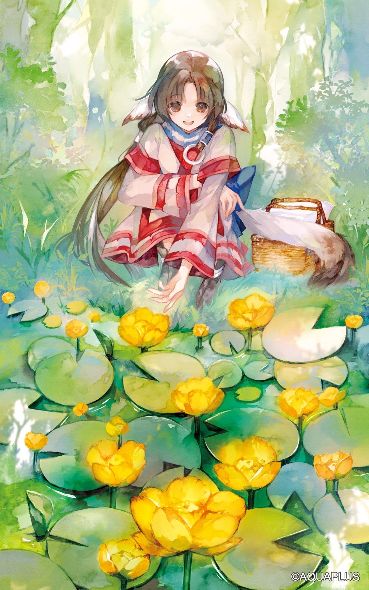 ※期間限定灯幻鏡「山吹く泉花」 イラスト：庭春樹