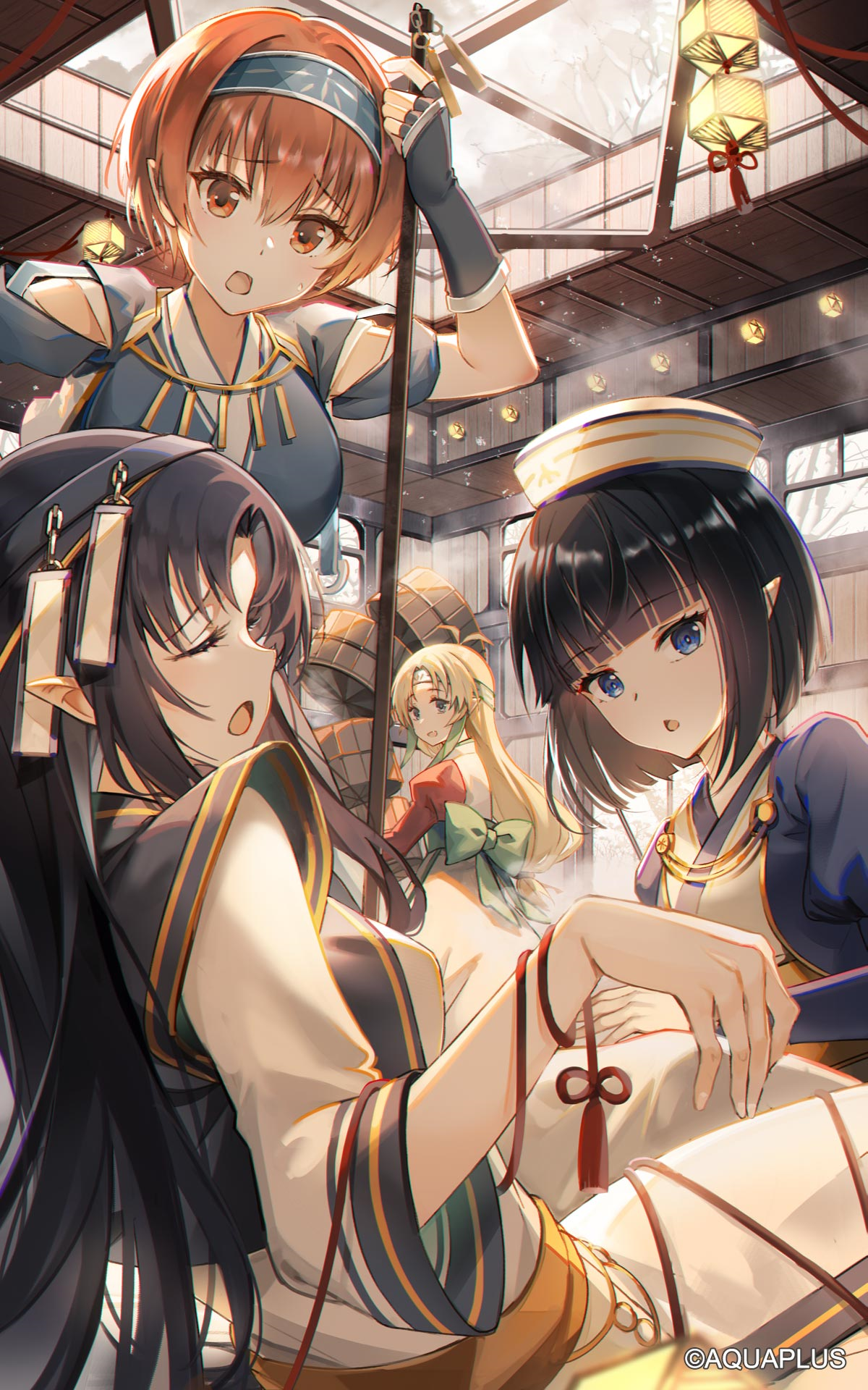 ※期間限定灯幻鏡「出湯を張って」 イラスト：白糸