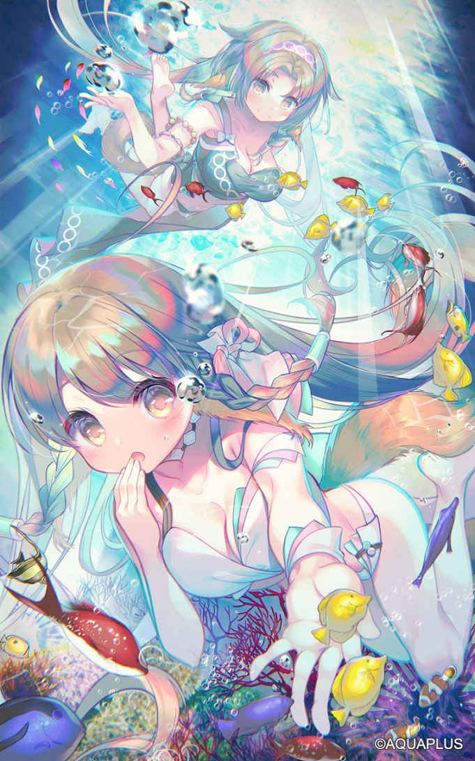 ※灯幻鏡「水中花泳」 イラスト：吟次郎