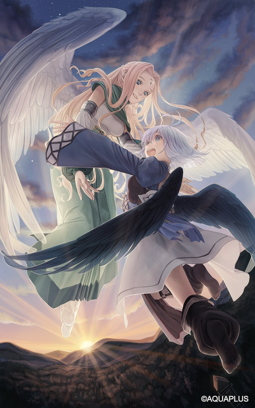 ※期間限定灯幻鏡「空の向こうへ」 イラスト：水溜鳥