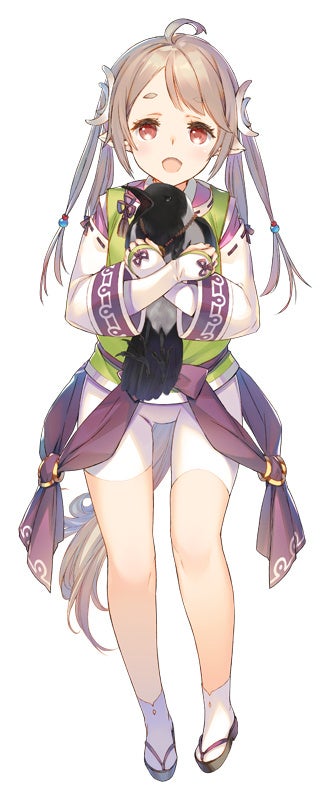 ※特効キャラクター「コタマ」（CV：薄井友里／鴉：園部啓一）