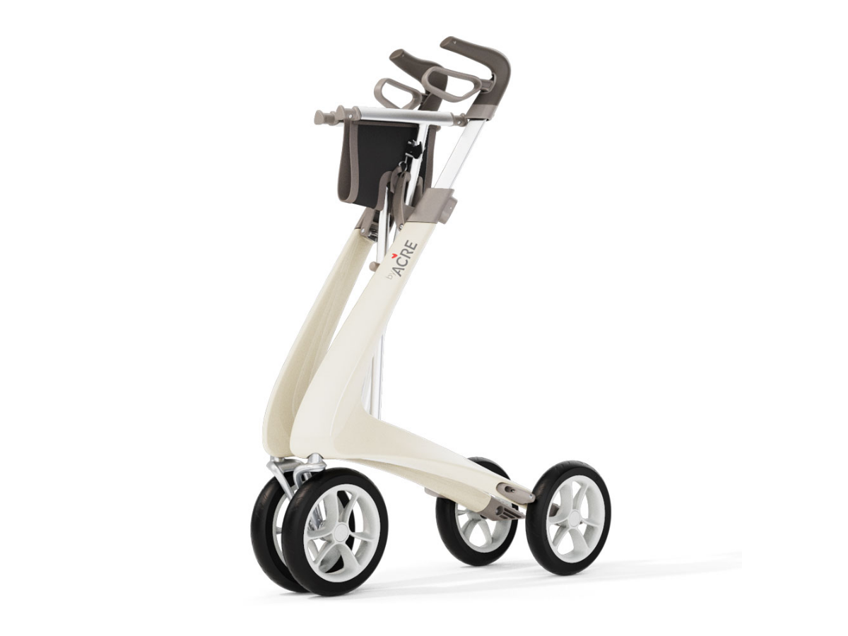 【美品】歩行器 byACRE カーボン・ウルトラライト 外箱・付属品完備 byACRE（バイエーカー）カーボン・ウルトラライト ＜オイスター