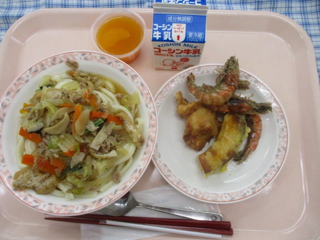 過去の学校給食の献立メニュー５