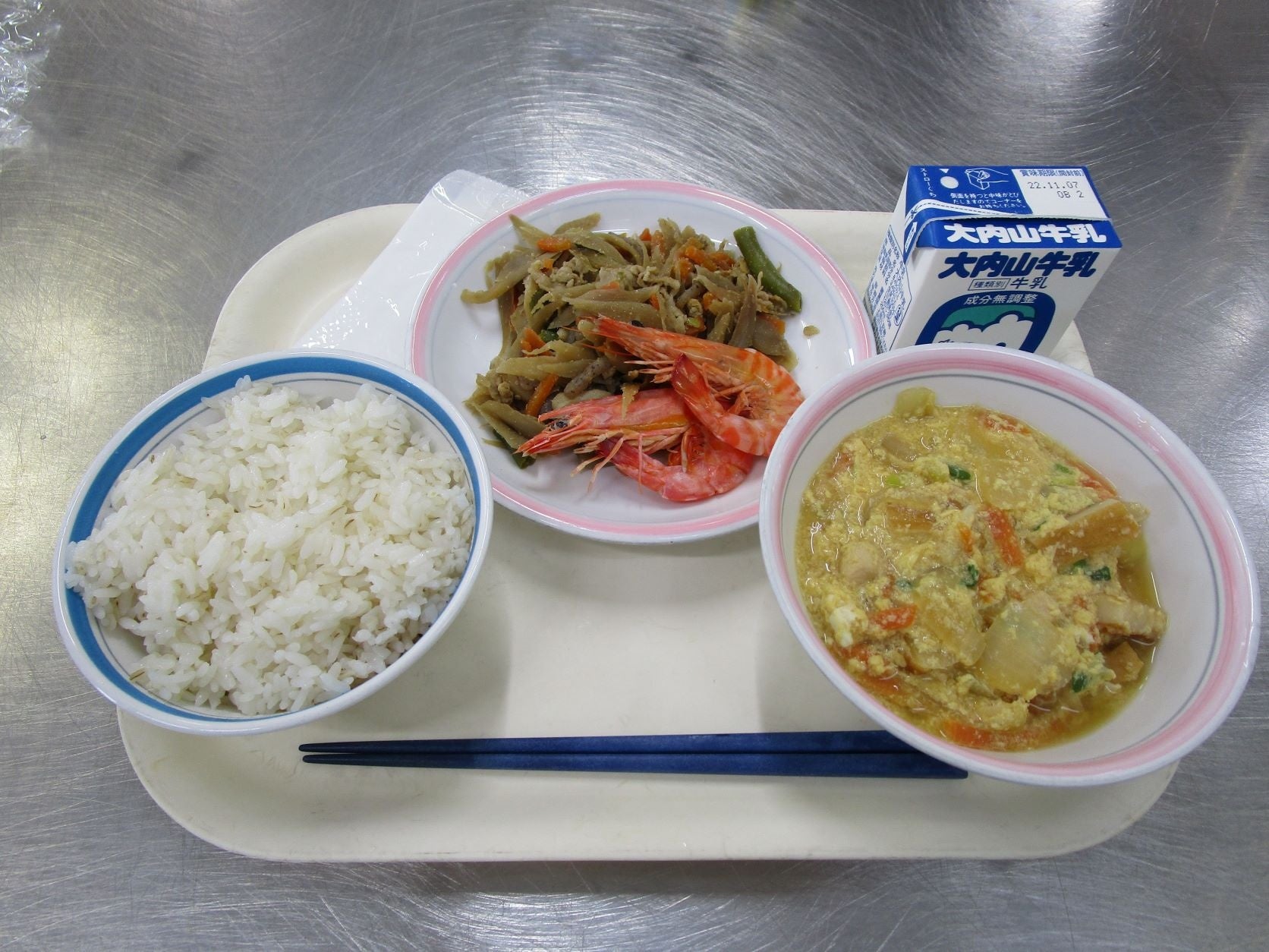 過去の学校給食献立メニュー１