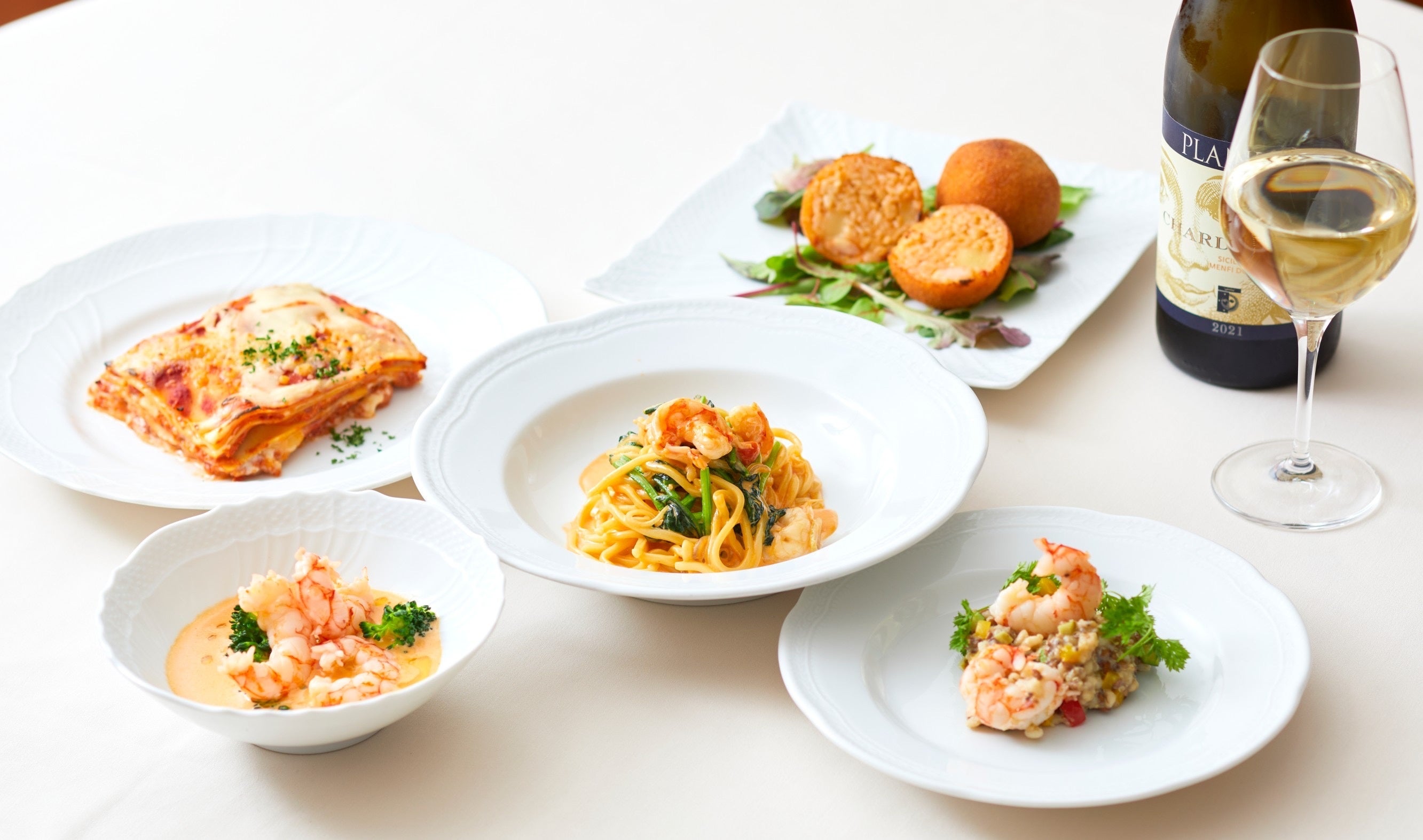 海老づくしのイタリアン