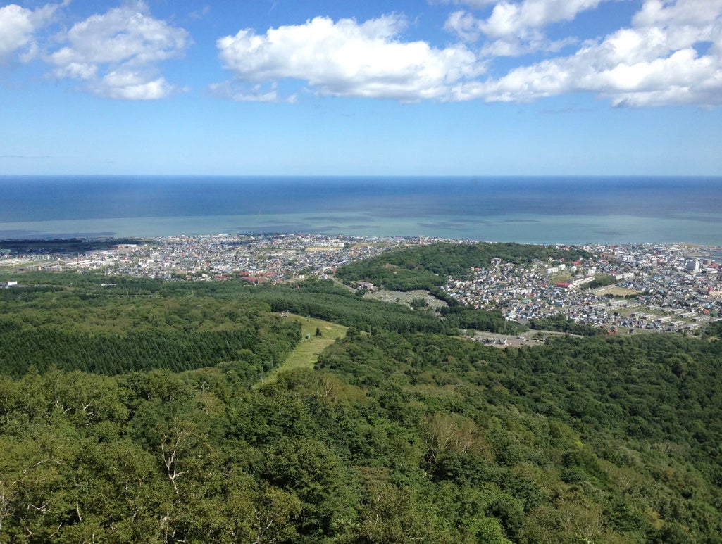 北海道産ホタテ産地風景