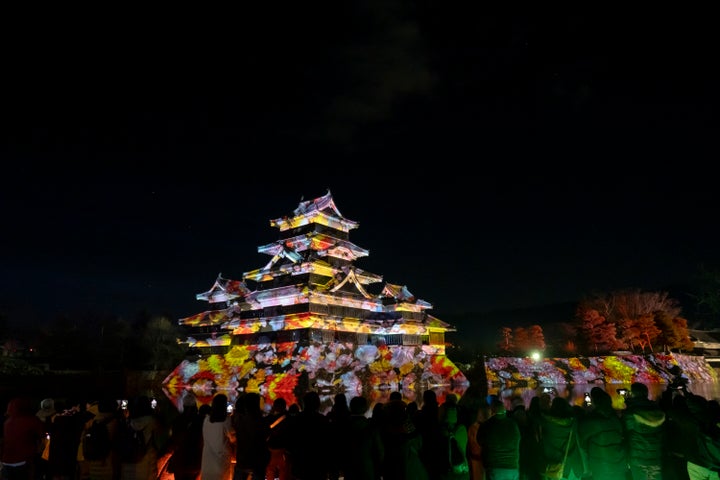 国宝 松本城天守 プロジェクションマッピング 2023-2024 会期延長決定 国宝 松本城天守 プロジェクションマッピング 2023-2024 会期延長決定