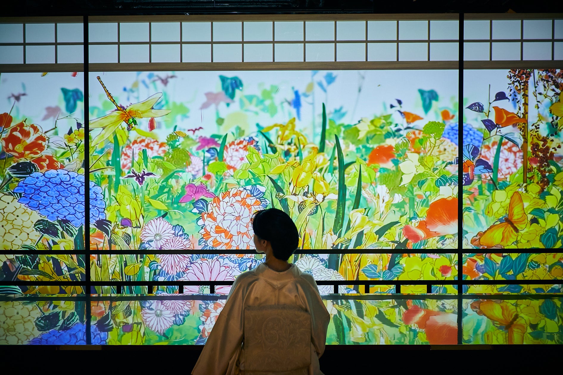 【彫刻の森美術館】夕方から見られる時間限定の光の展示「髙橋匡太 atmos」開催