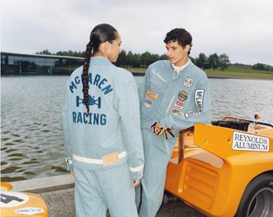 リーバイス×マクラーレン レーシングスーツLサイズ Levi's® とMcLaren Racing(マクラーレン・レーシング) が