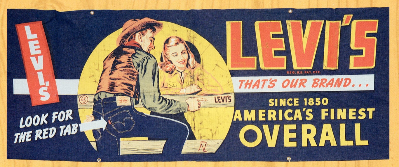 【最終価格】LEVIS ジーンズ ポスター 誕生150周年 Levi's® 150th Anniversary of the 501® | リーバイ・ストラウス