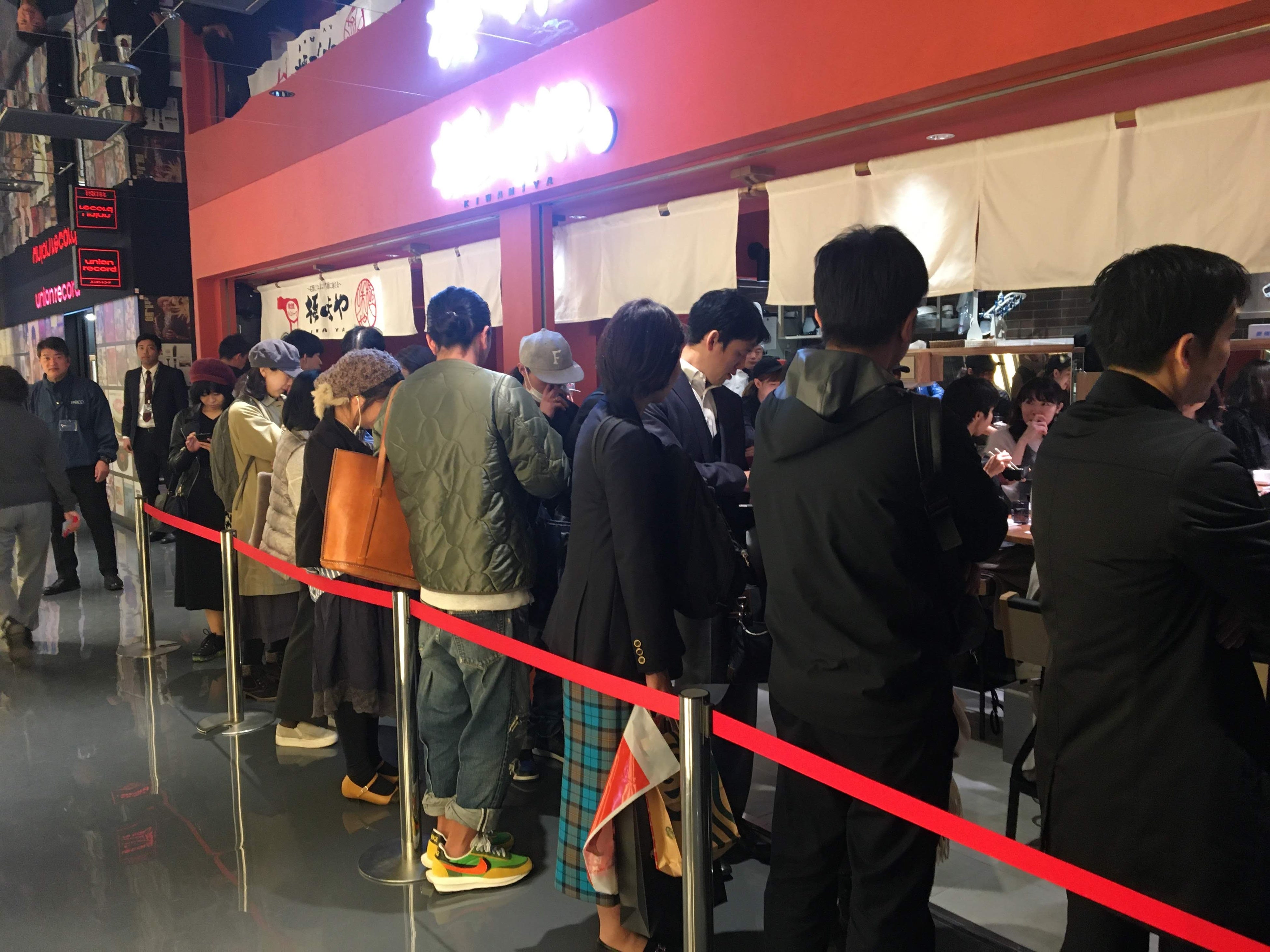 渋谷パルコでは連日行列のお店