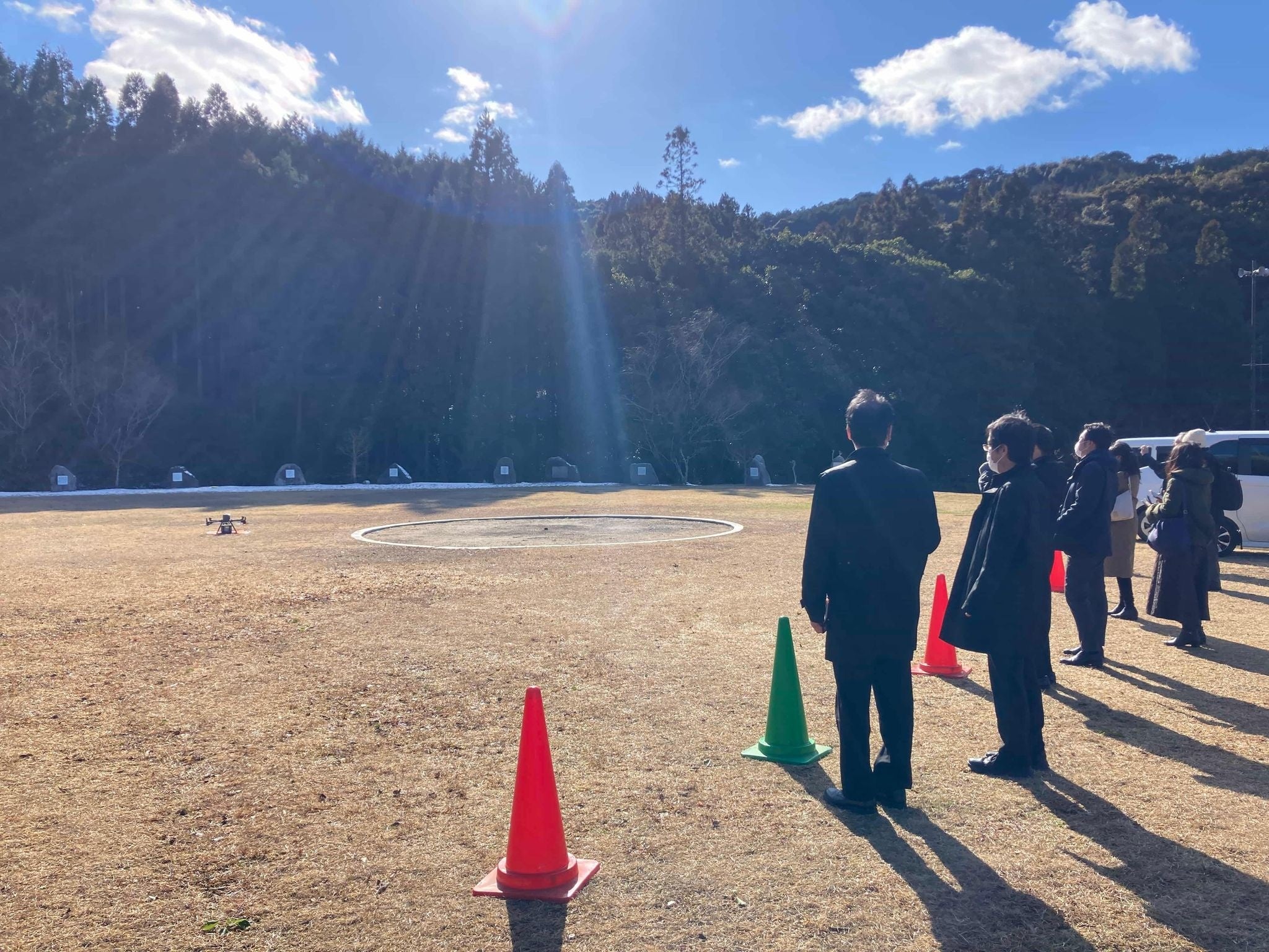 国交省視察受け入れ（朋来庵）