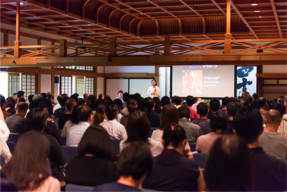 2018年のZen2.0の会場