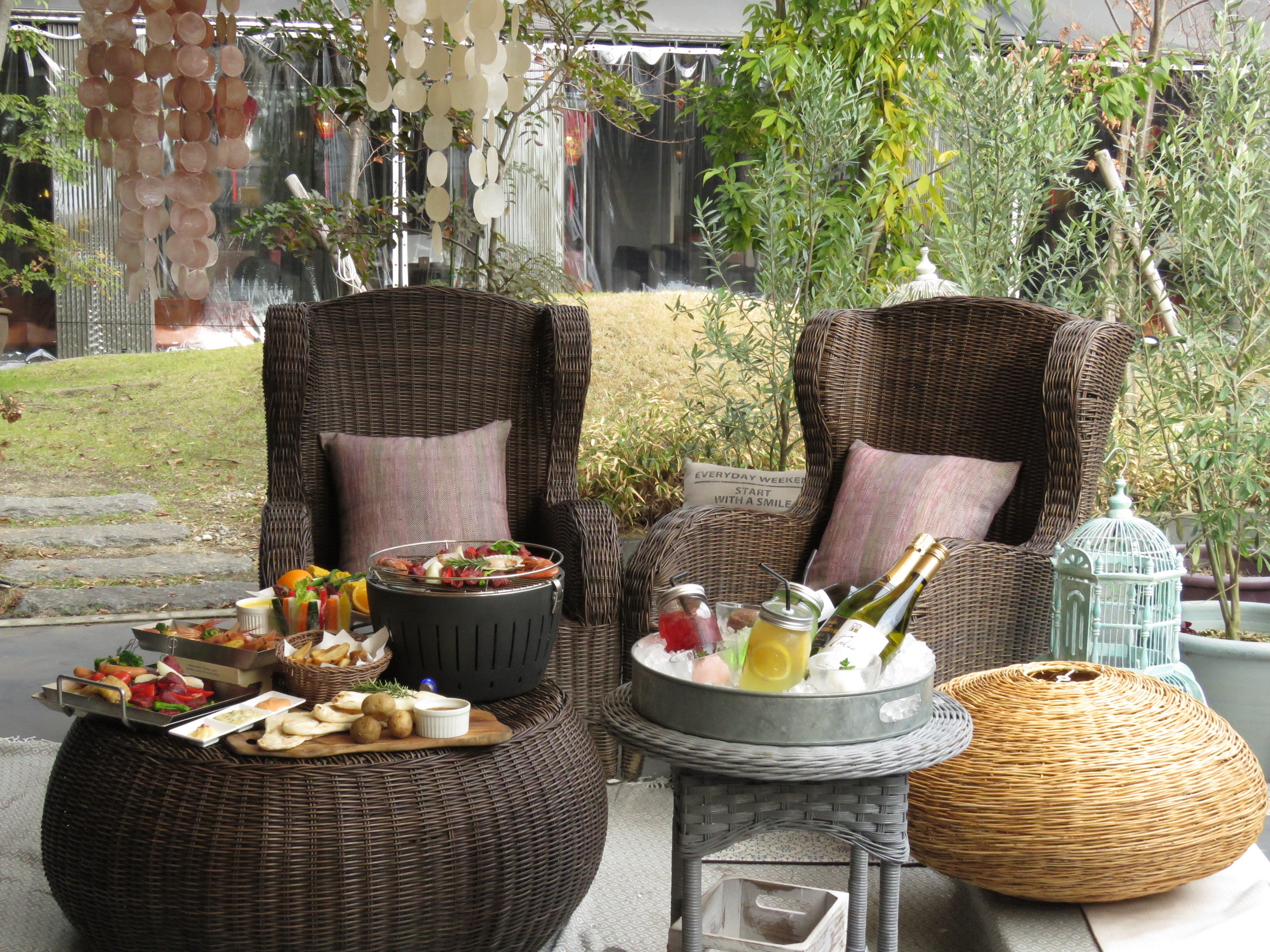 テラスバーベキュー