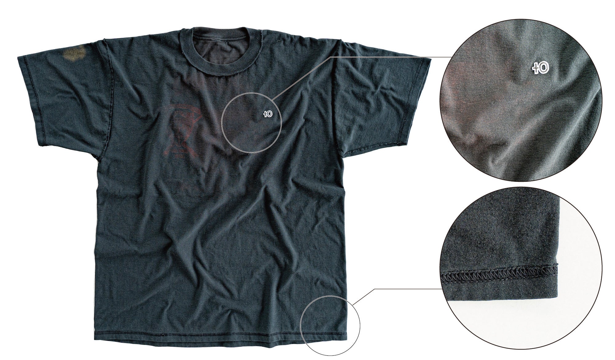 ROLE YOURSの商品。表裏ひっくり返すので、オモテのデザインが少し透けて見えるのも面白い。縫い目が全て外側になるので、肌あたりが良くなります。