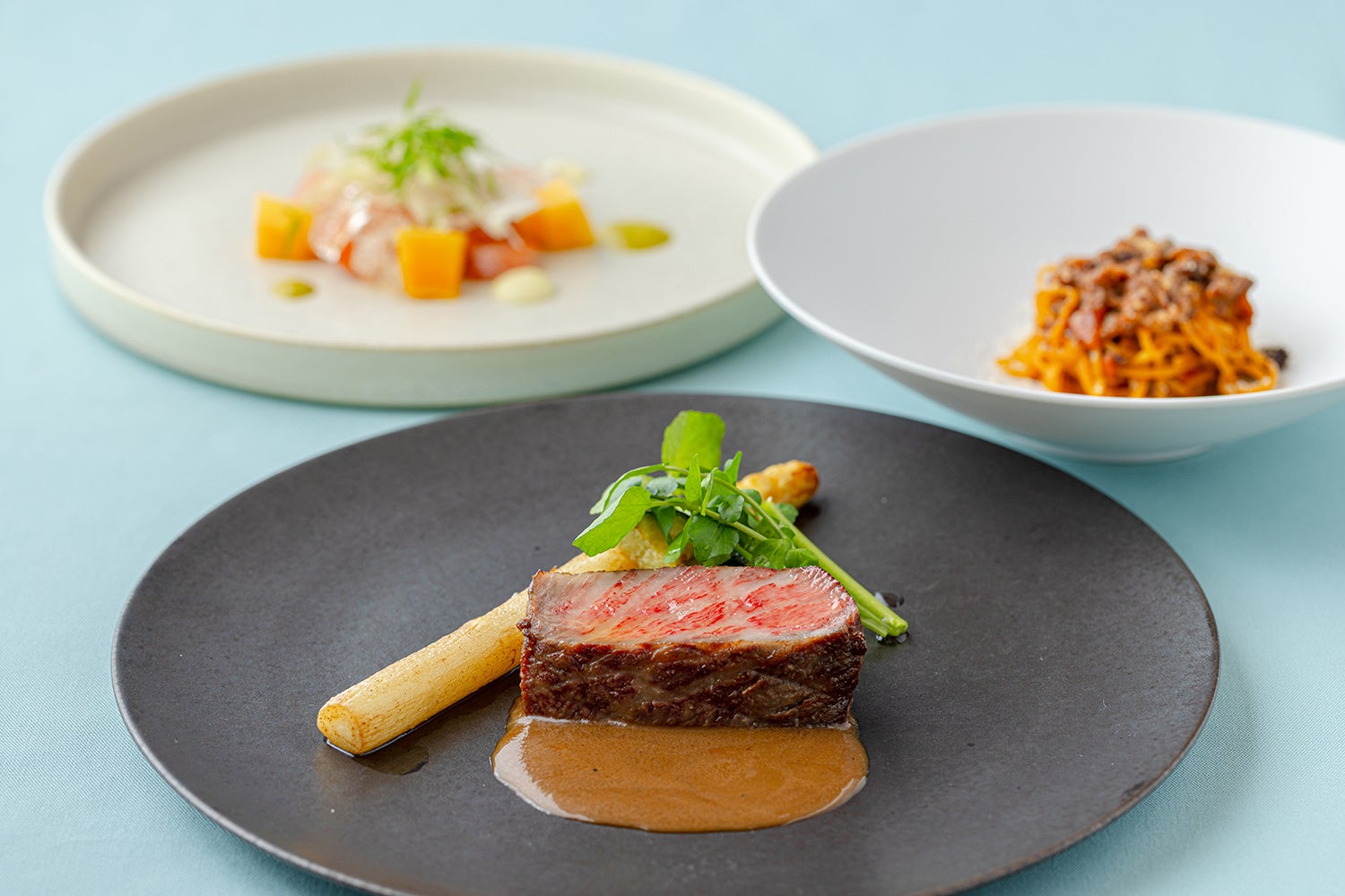 初夏のディナーコース（ザ・ゲートホテル京都高瀬川 by HULIC）