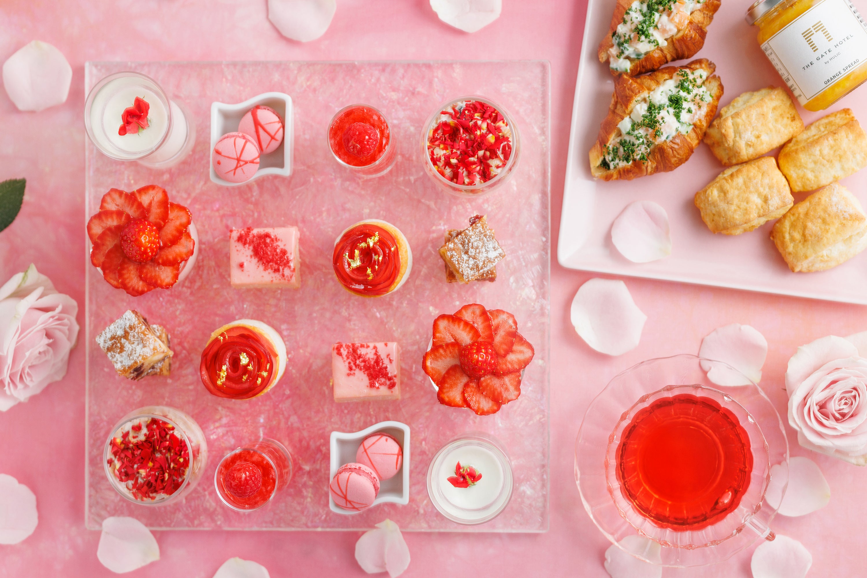 ブルガリアンローズ アフタヌーンティー