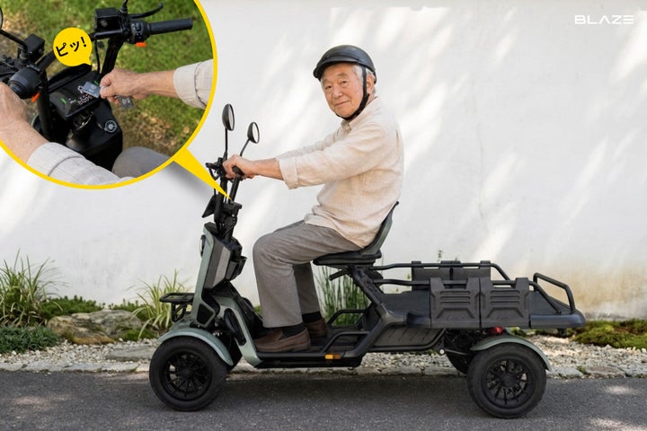 利便性向上】公道走行可能な“小さな軽トラ”4輪電動車『ブレイズ 利便性向上】公道走行可能な“小さな軽トラ”4輪電動車『ブレイズ