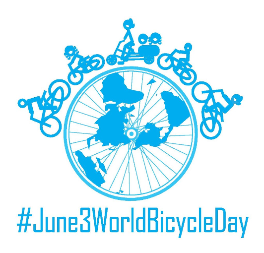 6月3日はハッシュタグ  #June3WorldBicycleDay で世界とつながろう