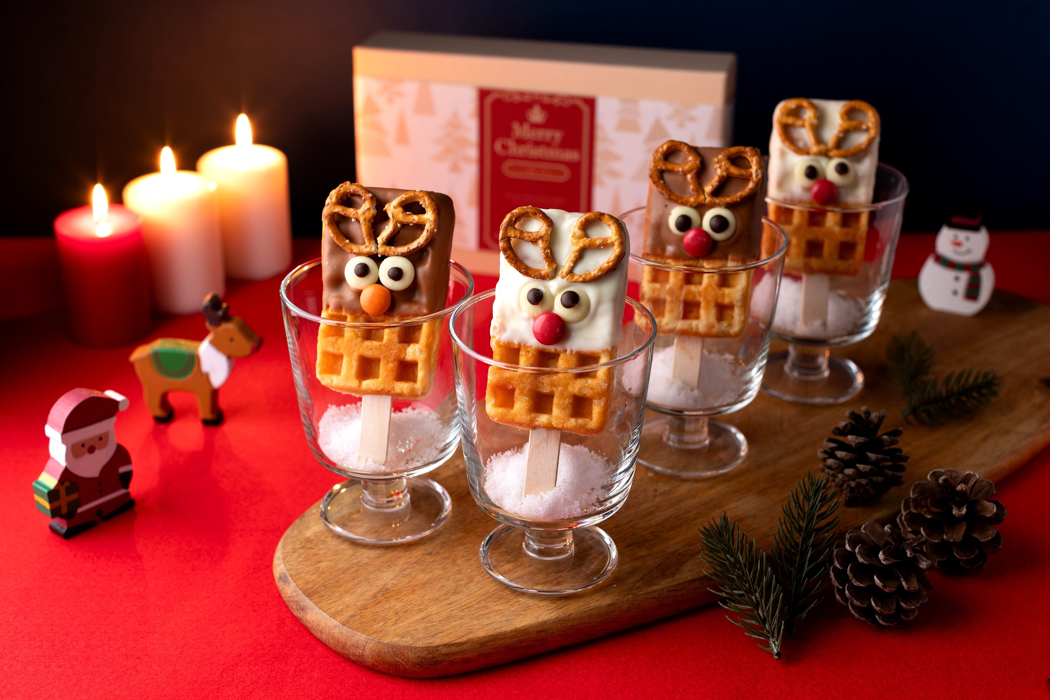 可愛すぎて食べられない？！】クリスマスに大人気の『トナカイ