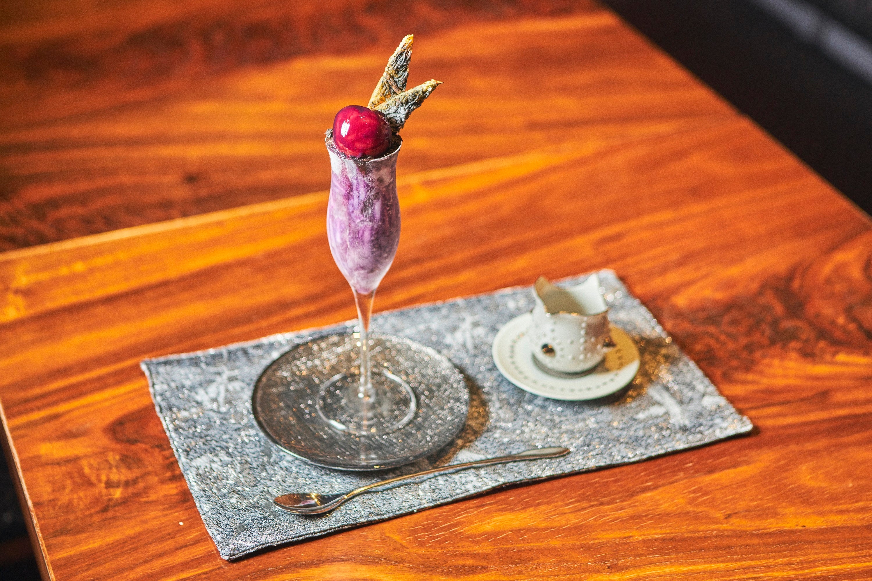 日本酒とアイス